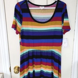 NWT Striped Maxi Dress